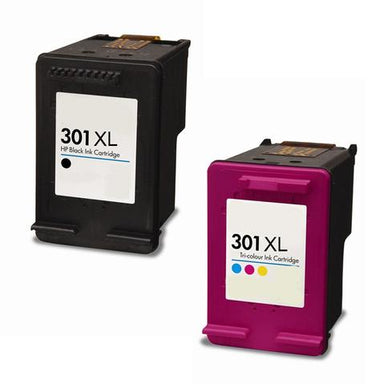 Remanufactured HP 301XL Ink Cartridges Multipack