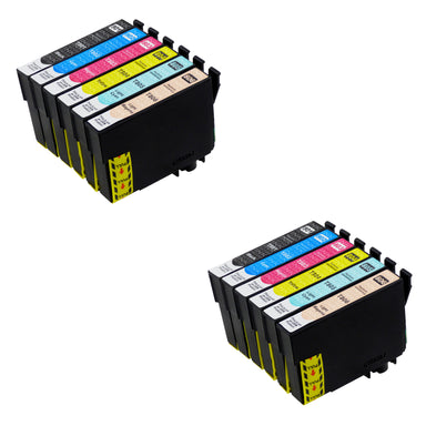 Premium Compatible Epson T0807 High Capacity Ink Cartridges Multipack