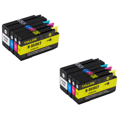 Premium Compatible HP 950XL/951XL Ink Cartridges Multipack