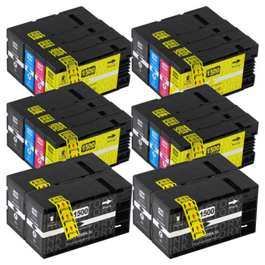 Premium Compatible Canon PGI-1500XL Ink Cartridges - BIG BUNDLE DEAL (4 x Multipacks + 4 x Blacks)
