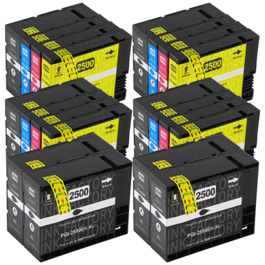 Premium Compatible Canon PGI-2500XL Ink Cartridges - BIG BUNDLE DEAL (4 x Multipacks + 4 x Blacks)