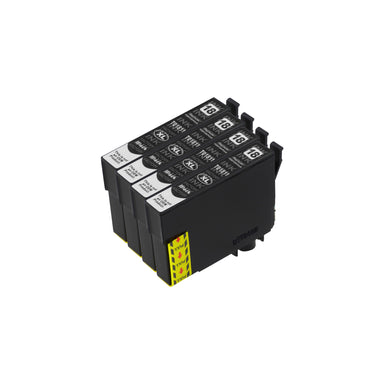 Premium Compatible Epson T18XL (T1811) High Capacity Black Ink Cartridge Four Pack