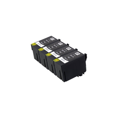 Premium Compatible Epson T27XL (T2711) High Capacity Black Ink Cartridge Four Pack