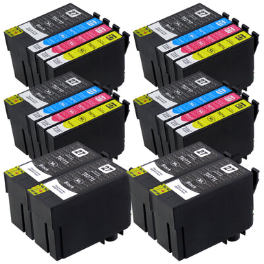 Premium Compatible Epson T27XL - BIG BUNDLE DEAL (4 Black & 4 Multipacks) - Pack of 20 Cartridges