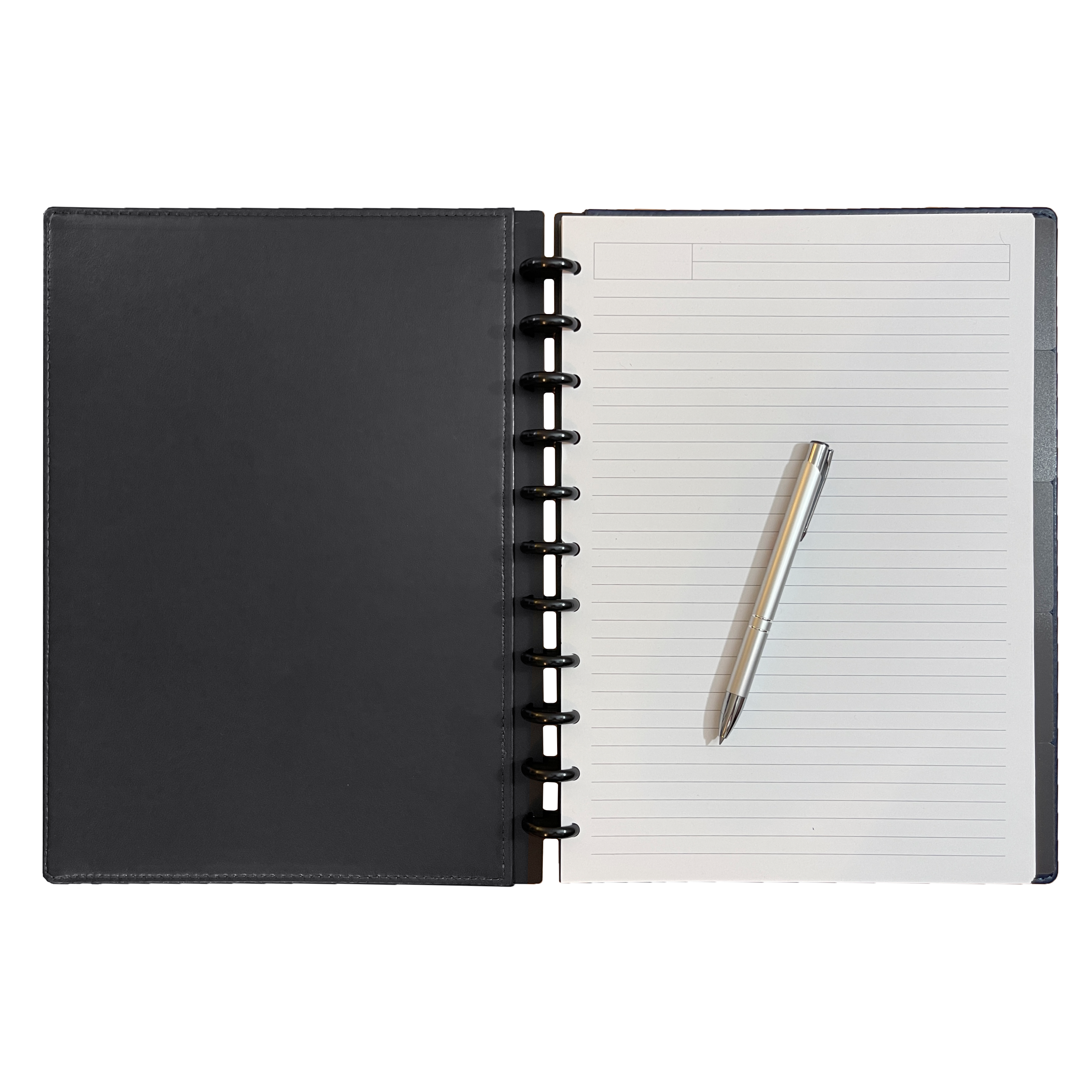RINGNOTE LUX Edition Discbound Notebook (A4) - Black