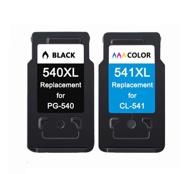 Remanufactured Canon PG-540XL/CL-541XL Ink Cartridges Multipack